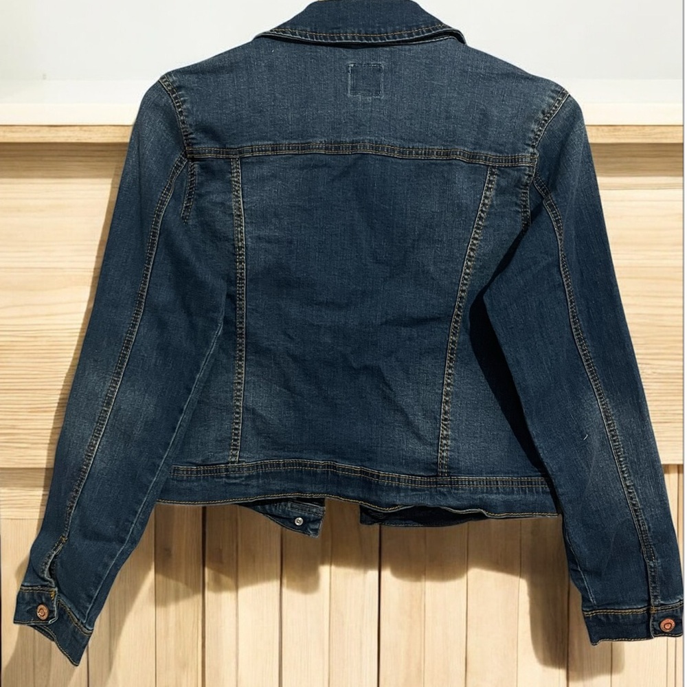 Kensie Kids Dark Blue Jean Jacket - Picture 2 of 3